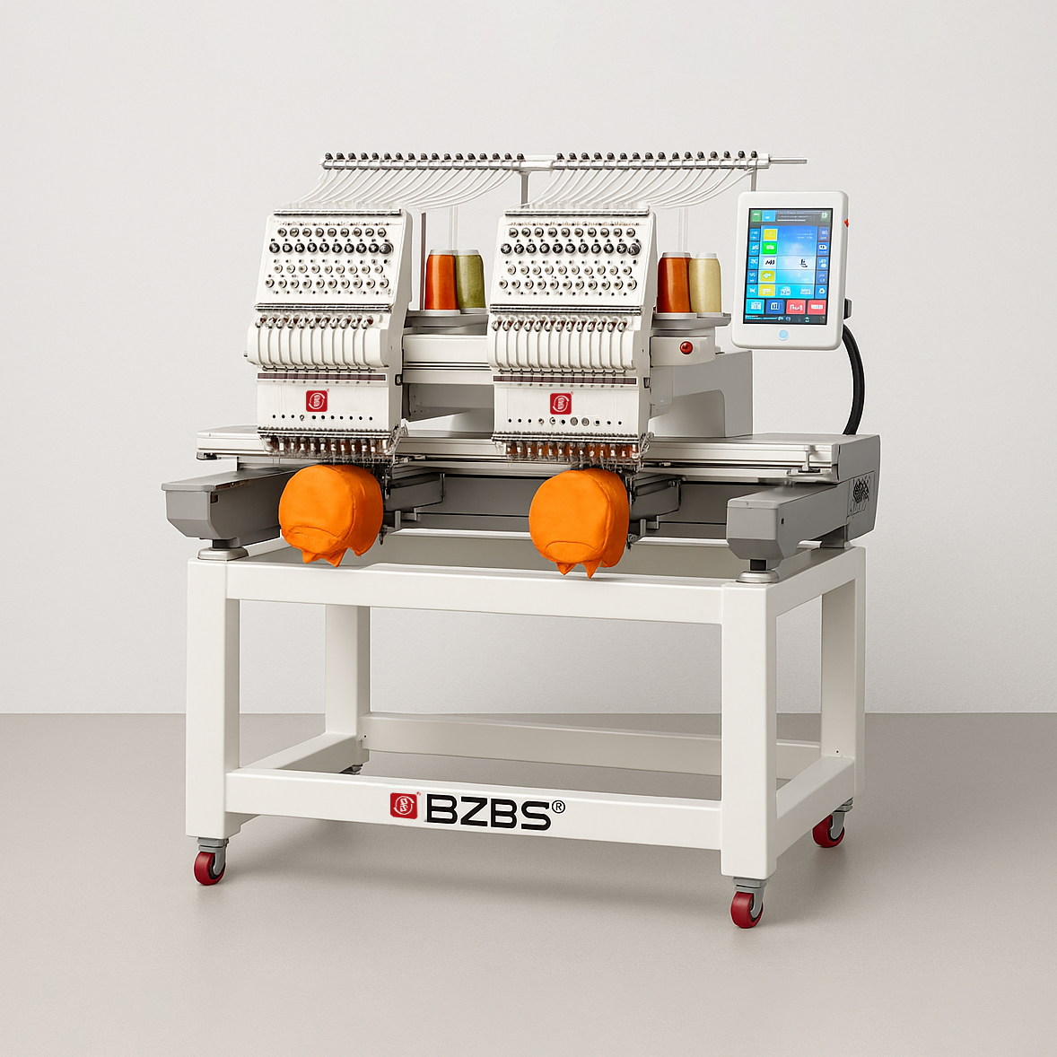 Máquina de Bordado Industrial – 2 Cabeza